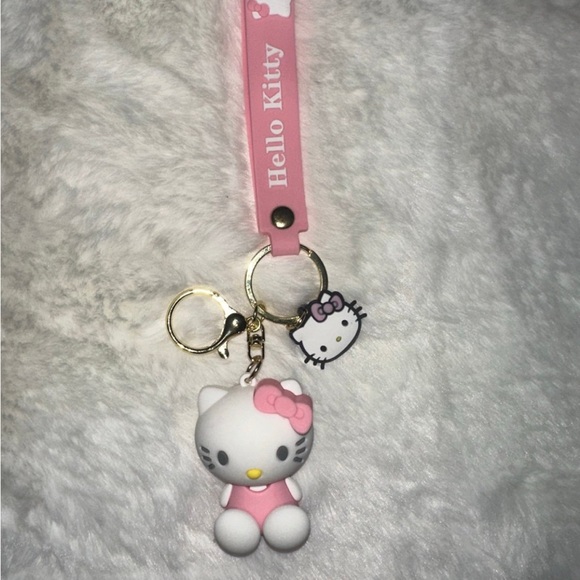 Hello Kitty Key Chain (Pink) - Picture 2 of 2